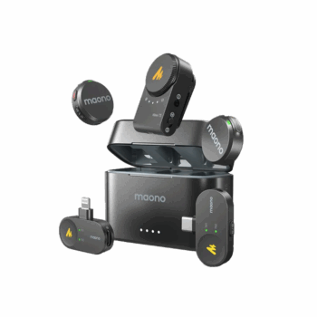 Maono Wave T5 Combo - Dual Wireless Microphone (Camera/Lightning/Type-C)
