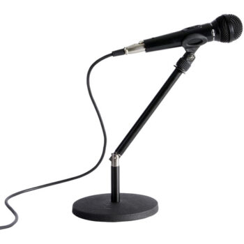 On-Stage DS8100 - Desktop Mic Stand w/ Rocker-Lug