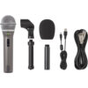 Samson Q2U - Handheld Dynamic Mic in Carry Case w/ Mic Clips, Tripod Stand, XLR Cable, USB Cable