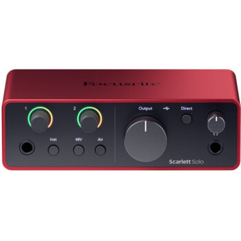Focusrite Scarlett Solo - USB Audio Interface (4th Gen)