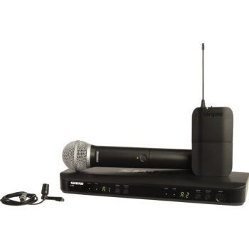 Shure BLX1288/CVL (K3E) - Dual Wireless Lavalier/Handheld Mic System