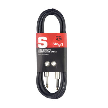 Alternative view of Stagg 3M - Deluxe Instrument Cable Jack to Jack (SGC3DL)