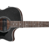 Ibanez AE140-WKH - Acoustic Guitar w/ Pickup (Weathered Black, Open Pore Top)