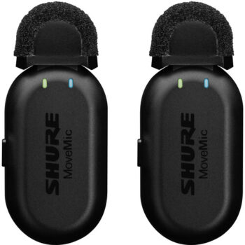 Alternative view of Shure MoveMic Two - Dual Wireless Lavalier Mics (MV-TWO-Z6)