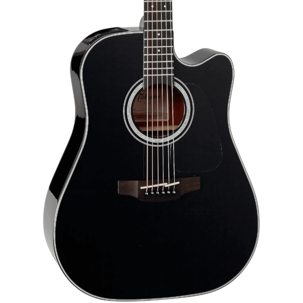 Takamine GD30CE-BLK - Dreadnought Acoustic Electric-Guitar (Black) - Image 2