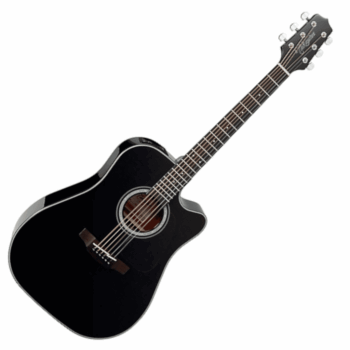 Takamine GD30CE-BLK - Dreadnought Acoustic Electric-Guitar (Black)