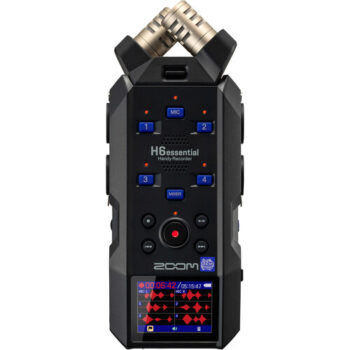 Zoom H6essential - 6 Track 32-Bit Float Handy Recorder (H6E)