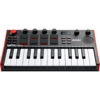 Akai MPK Mini Play MK3 - Compact Keyboard and Pad Controller with Speaker