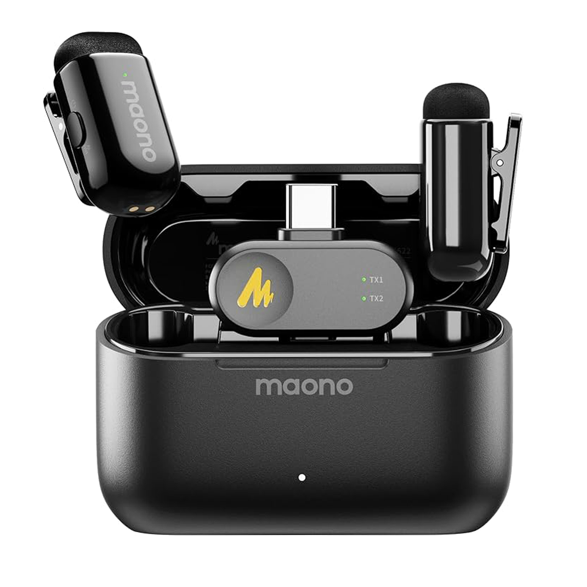 Maono Wave T5 C2 - Dual Wireless Microphone (USB-C)