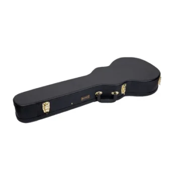 Crossrock CRW500L BK - Les Paul Style Electric Case (Black)