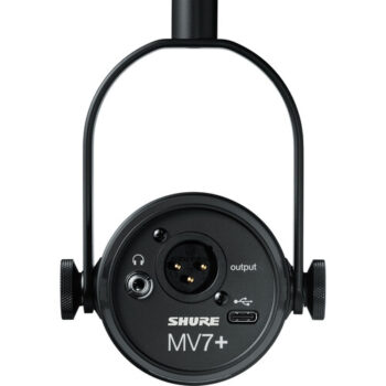 Shure MV7+ - Podcast XLR/USB Microphone (MV7+-K)