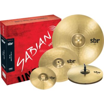 Sabian SBR5003G - Promo Cymbal Set (14″ Hats, 16″ Crash, 20″ Ride + 10″ Splash)