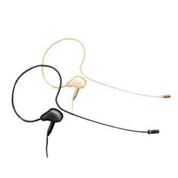 JTS CM-8015 FC4 - Omni-Directional Earhook Microphone w/ 4 Pini Mini XLR (Beige) [171.825]