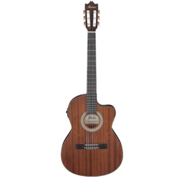 Ibanez GA5MHTCE-OPN - Thinline Cutaway Classical Guitar w/ Pickup (Open Pore Natural)