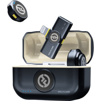 Hollyland LARK M2 Duo - Wireless Lavalier Microphone for iOS Device