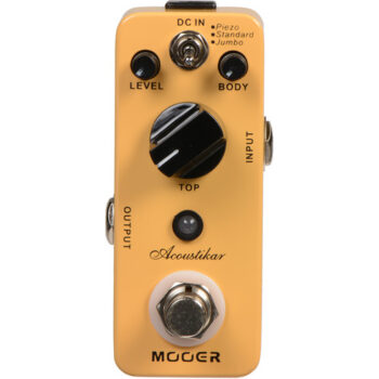 Mooer Acoustikar - Guitar Simulator Pedal (ACOUSTIKAR)