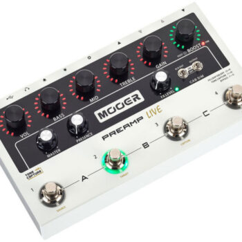 Mooer Preamp Live - Digital Multi Effects Pedal (PREAMPLIVE)