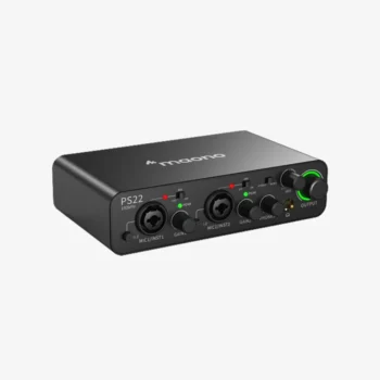 Maono PS22 - Audio Interface for Recording, Music Production, Guitar