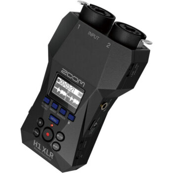 Zoom H1 XLR - Portable Audio Recorder for Video