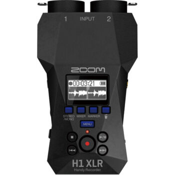 Zoom H1 XLR - Portable Audio Recorder for Video