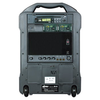 Alternative view of Mipro MA-707PA - 170W Portable PA System (no modules/transmitters included)