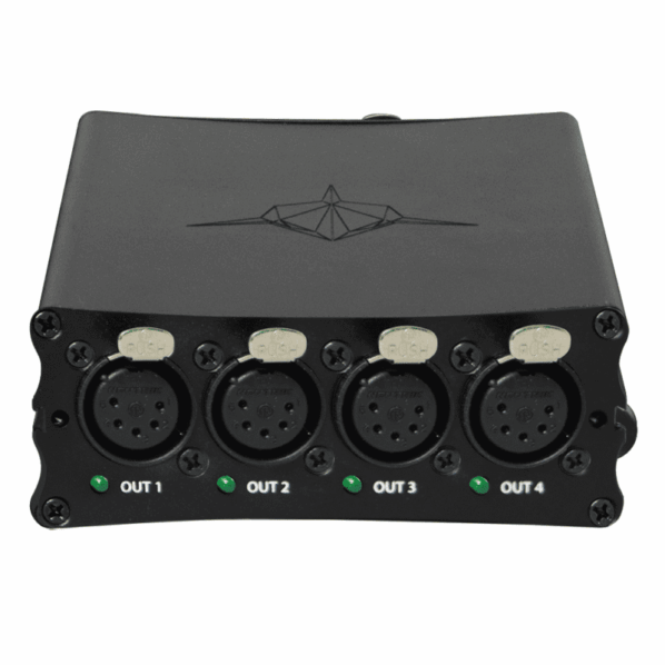 Lightshark LSNODE4 - DMX512 XLR5 4x Output NODE