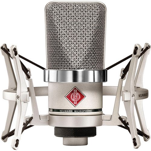 Neumann TLM 102 - Condenser Microphone Studio Set - Nickel (NEM-008656)