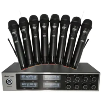 Lane LR 638 - 8 Piece Wireless Microphone System
