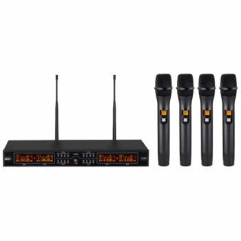 LANE Pro LR-604 - 4 Piece Wireless Microphone System