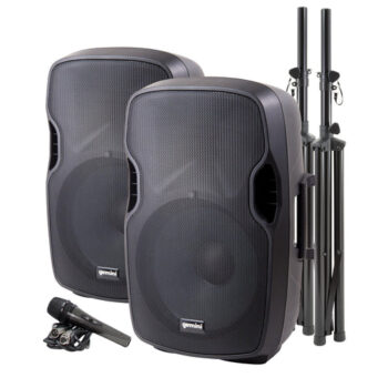 Gemini PA-SYS15- Dual Speaker PA System