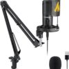 Maono PM421S - USB Cardioid Condenser Mic with Studio Boom Arm