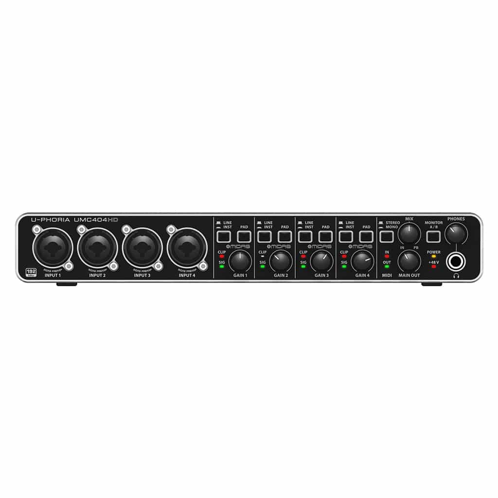 Behringer U-Phoria UMC404HD - 4x4 Audio Interface
