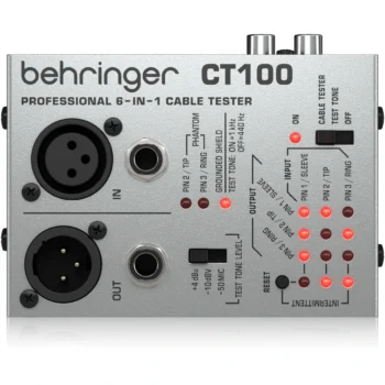 Behringer CT100 - 6-in-1 Cable Tester