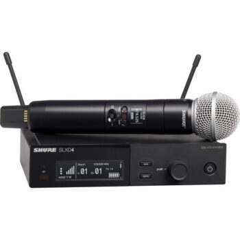 Shure SLXD24/SM58 (G59) - Single Wireless Mic System w/ SM58 Transmitter