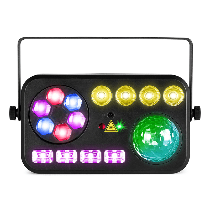 Beamz Shimmer2 - 6-in-1 LED Effects Light