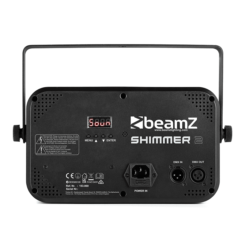 Beamz Shimmer2 - 6-in-1 LED Effects Light