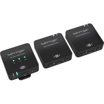 Behringer Go Cam Wireless 2 Two-Person Wireless Clip-On Microphone System (2.4 GHz)