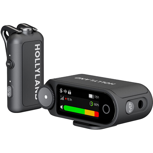 Hollyland Lark Max 2 Solo - Wireless Mic System for Cameras