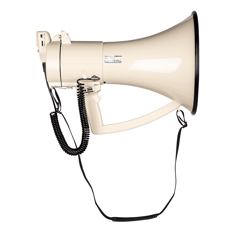 Vonyx MEG120 - 120W Megaphone with Record/Siren (952.033)
