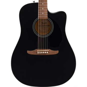 Alternative view of Fender California Debut Redondo CE - Acoustic Guitar (Black) [097-4010-506]