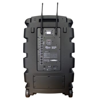 FILO FDA12PA 12 INCH PORTABLE PA SPEAKER 2x UHF MICS