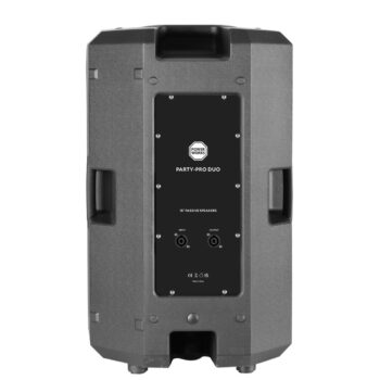 PowerWorks PARTY-PRO DUO 2×15″ Active PA System+Stands