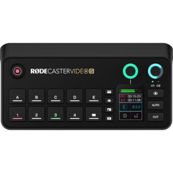RodeCaster Video S - All-in-One Audio/Video Console