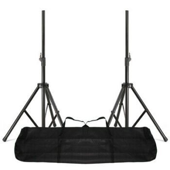 Vonyx – LS01K speaker stand with bag (pair)